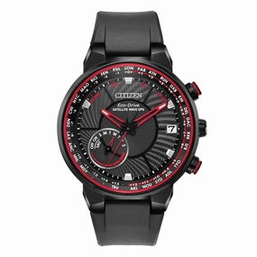 Citizen Men's Strap Watch - Satellite Wave GPS Black Polyurethane | CC3039-08E