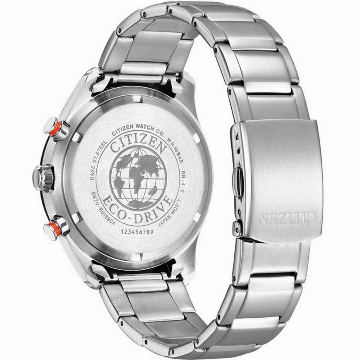 Citizen Men's Watch - Chronograph Blue Dial Stainless Steel Bracelet | CA4486-82L