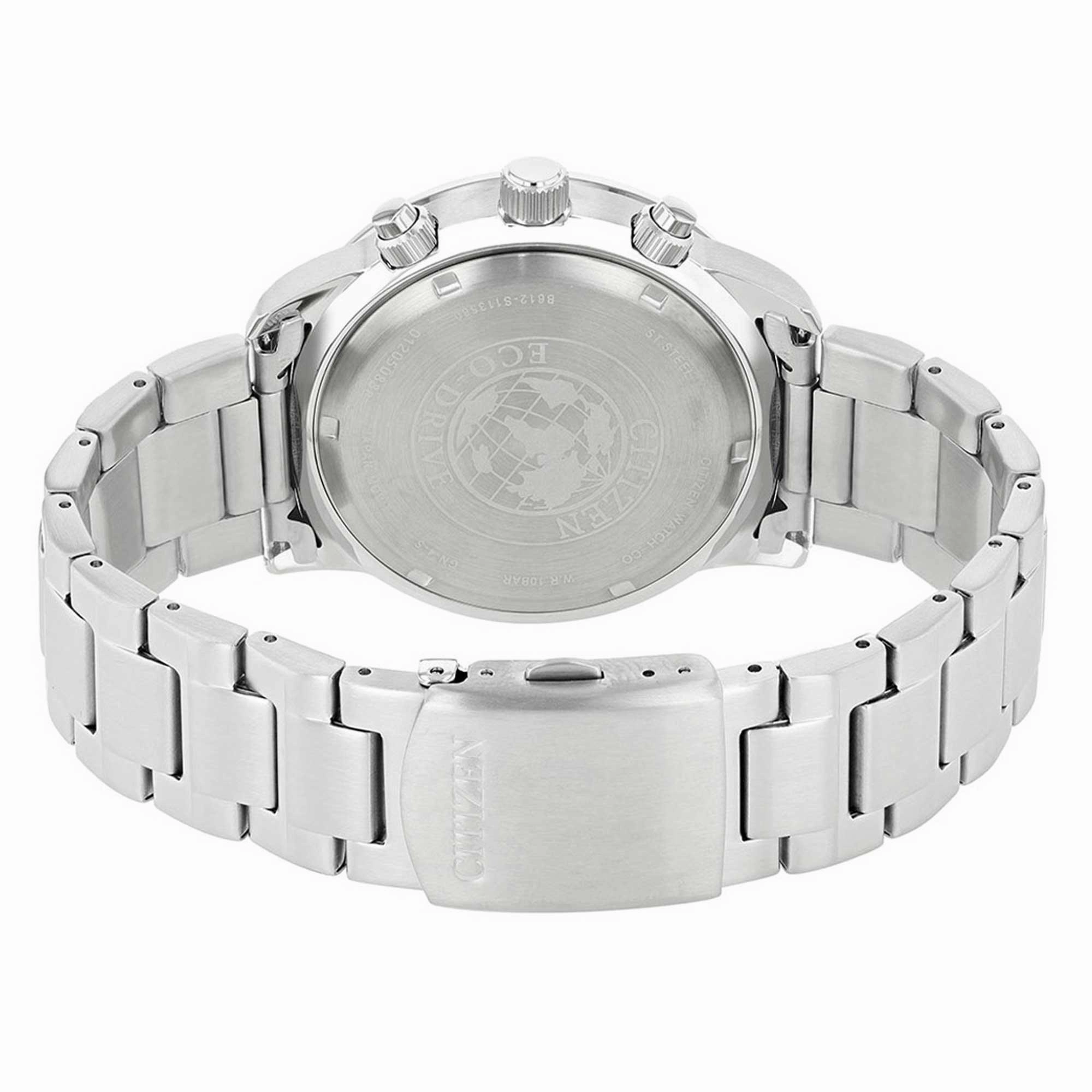 Citizen Men's Watch - Eco-Drive Blue and Black Dial Compass Bracelet | CA0690-88L