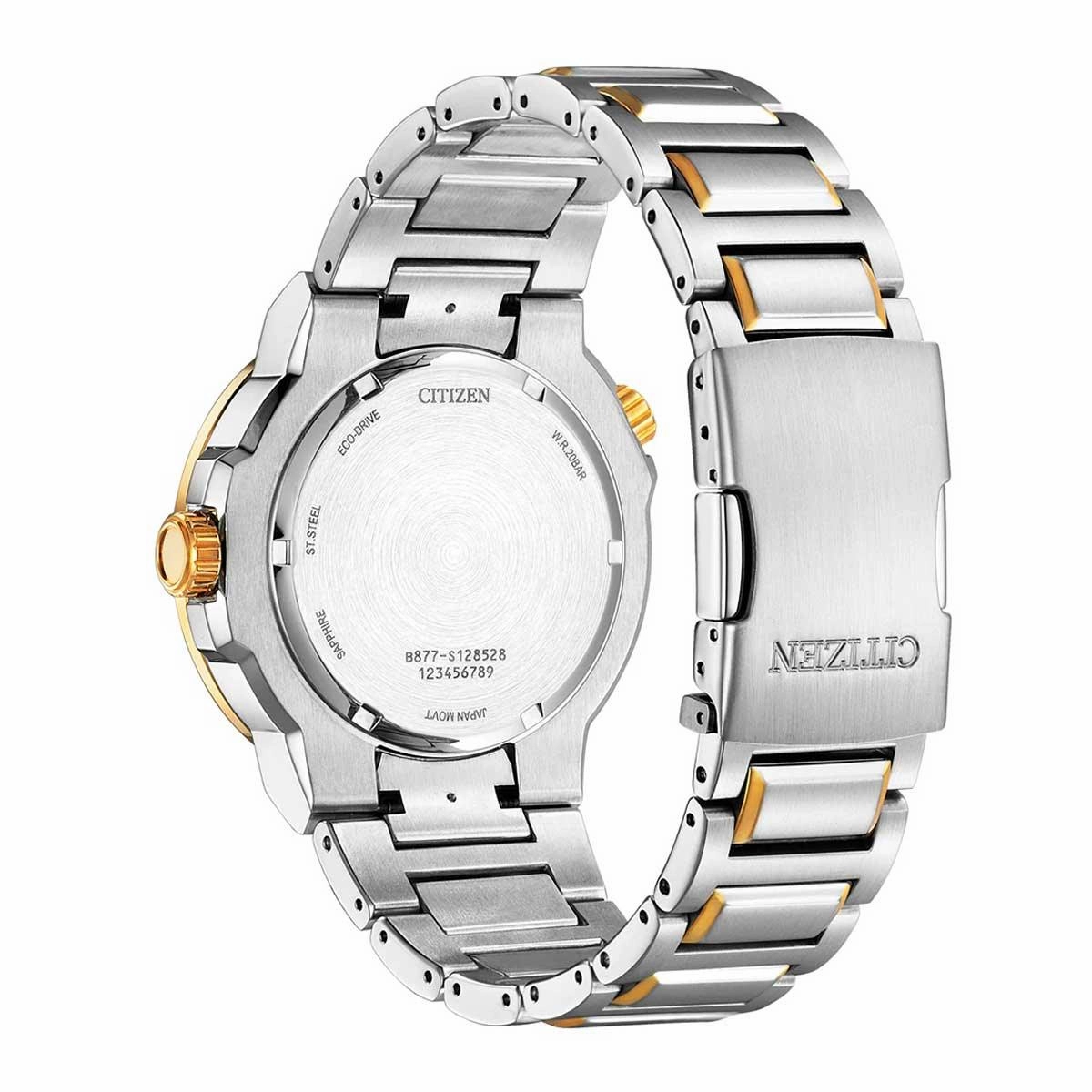 Citizen Men's Watch - Endeavor Eco-Drive Blue Dial Two Tone Bracelet | BJ7144-52L