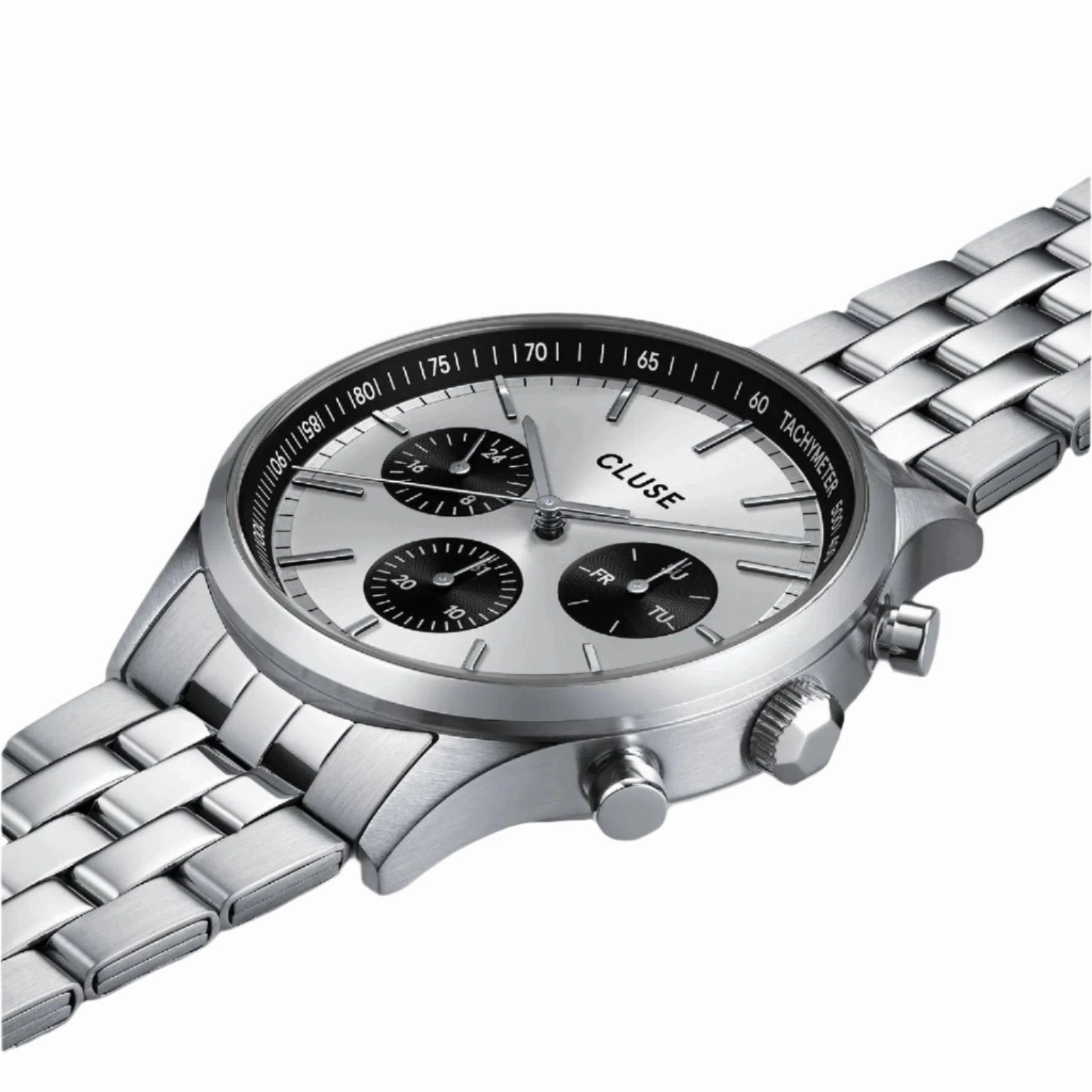 CLUSE Antheor Multifunction Silver Dial Stainless Steel Watch CW21007