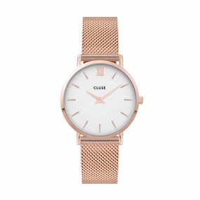 CLUSE Minuit Rose Gold Watch CW0101203001