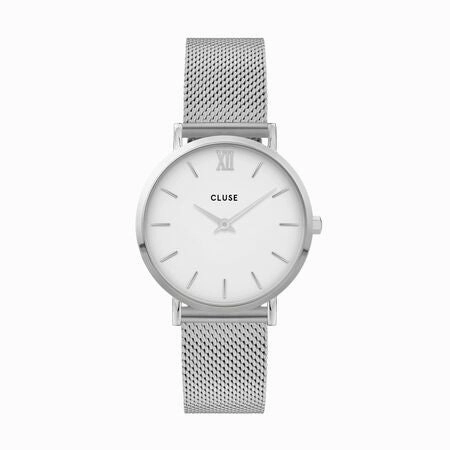 CLUSE Minuit Silver Watch CW0101203002