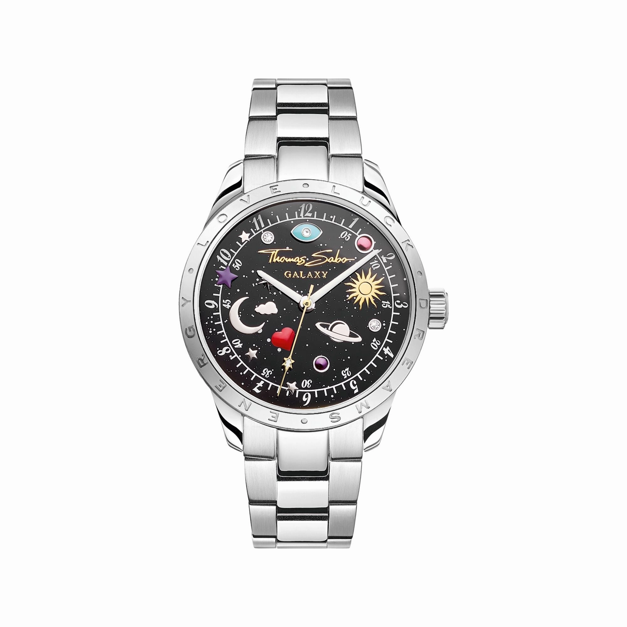 Cosmic Amulet Silver Watch