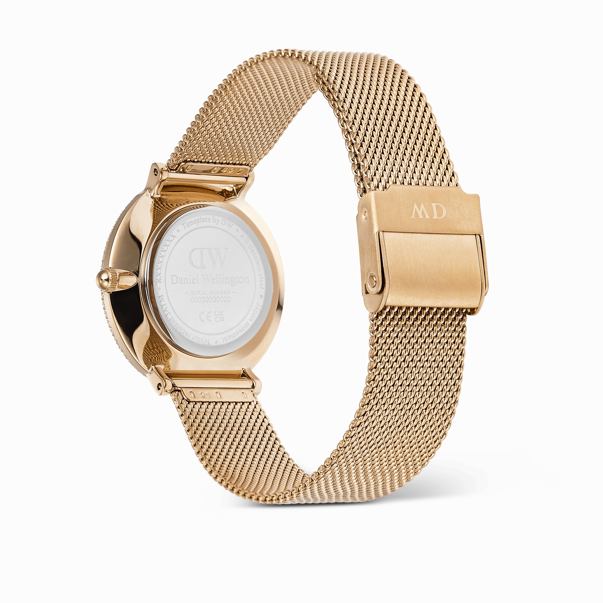 Crystalline Bezel Evergold Green