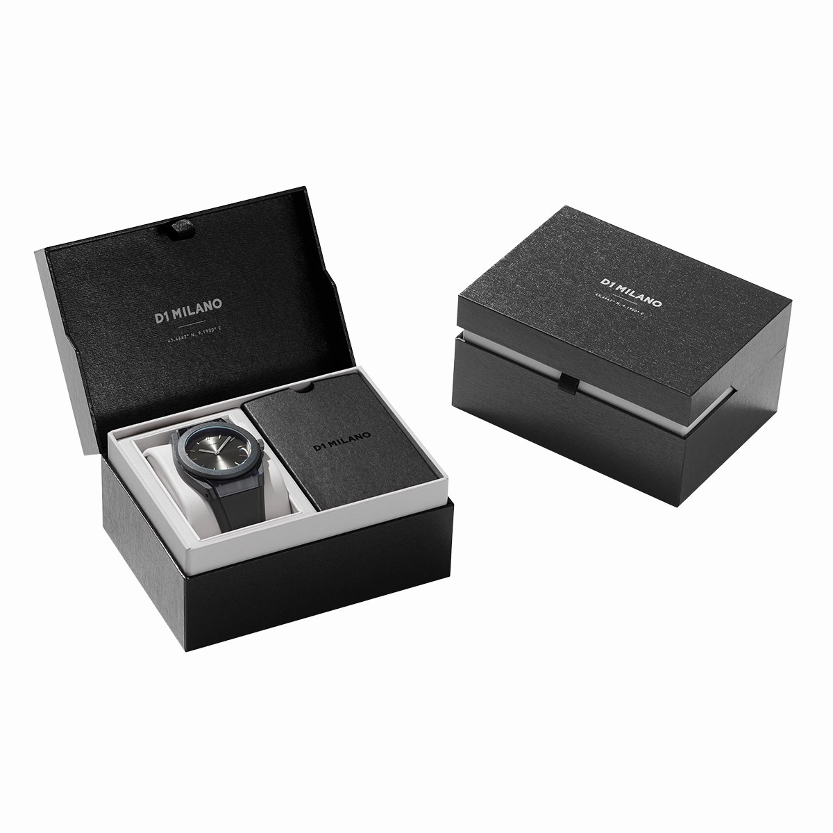 D1 Milano Carbonlite Grey 40.5mm Watch CLRJ02
