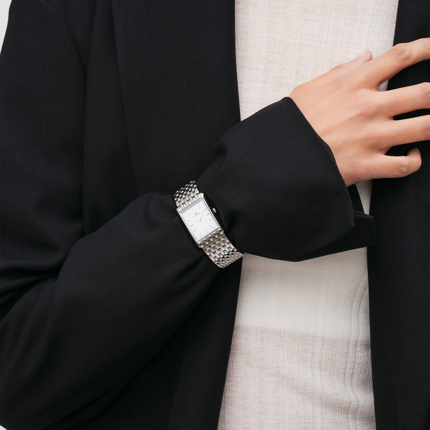 Daniel Wellington Bound 9-Link Silver Watch DW00100706