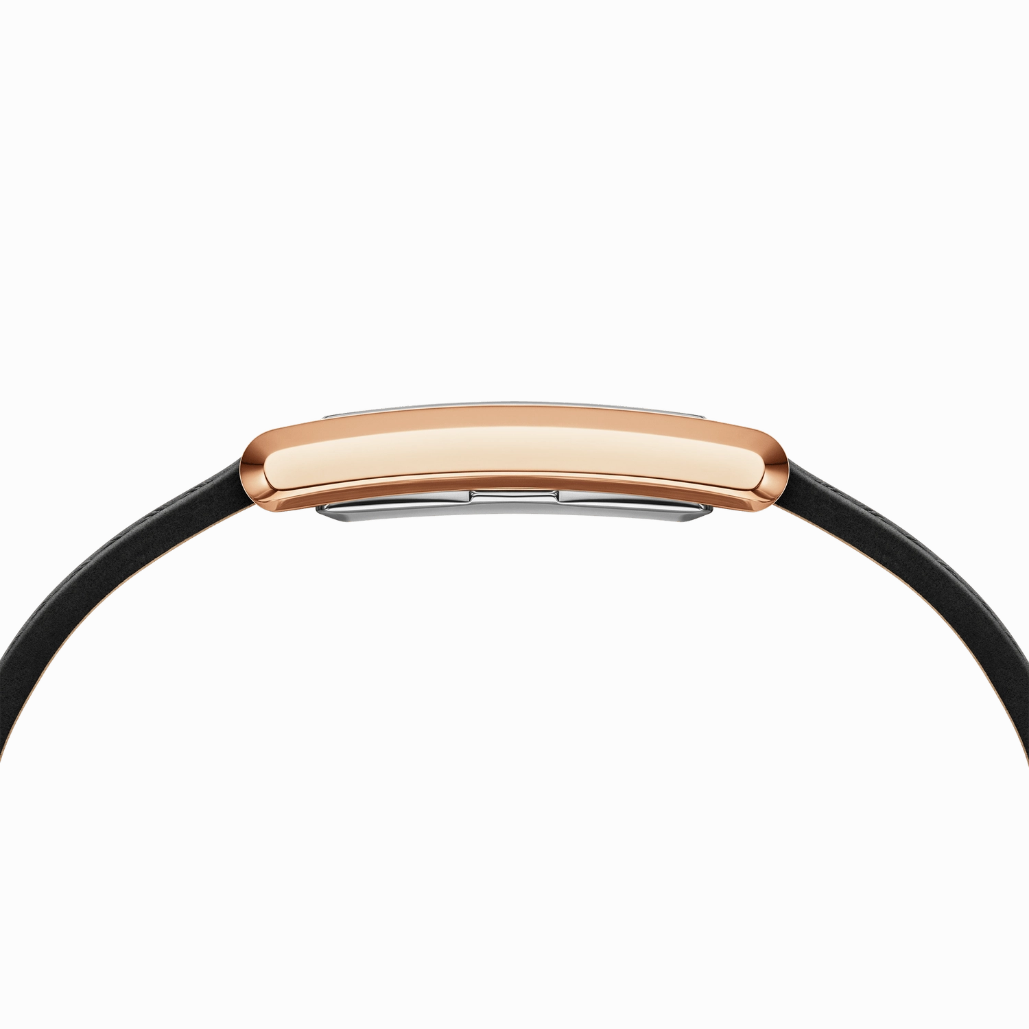 Daniel Wellington Bound Black Crocodile Rose Gold Watch DW00100693