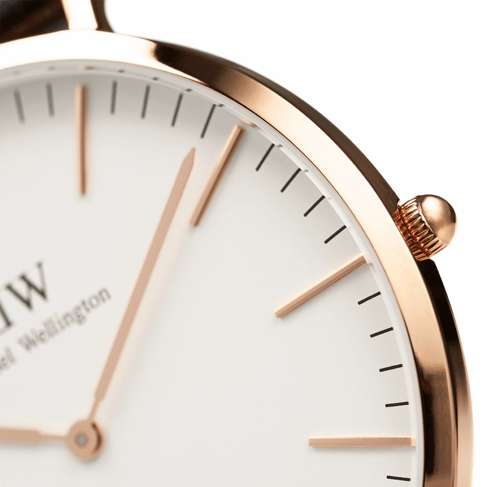 Daniel Wellington Classic 40mm St Mawes RG White DW00100006