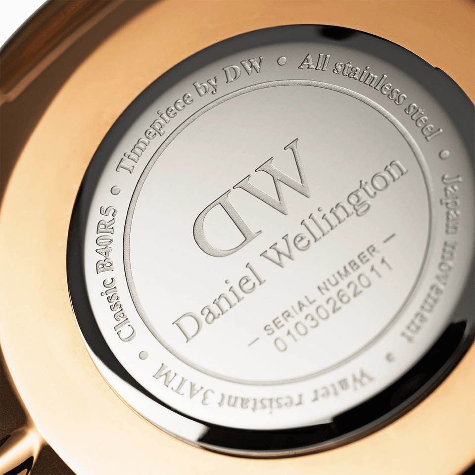 Daniel Wellington Classic 40mm St Mawes RG White DW00100006