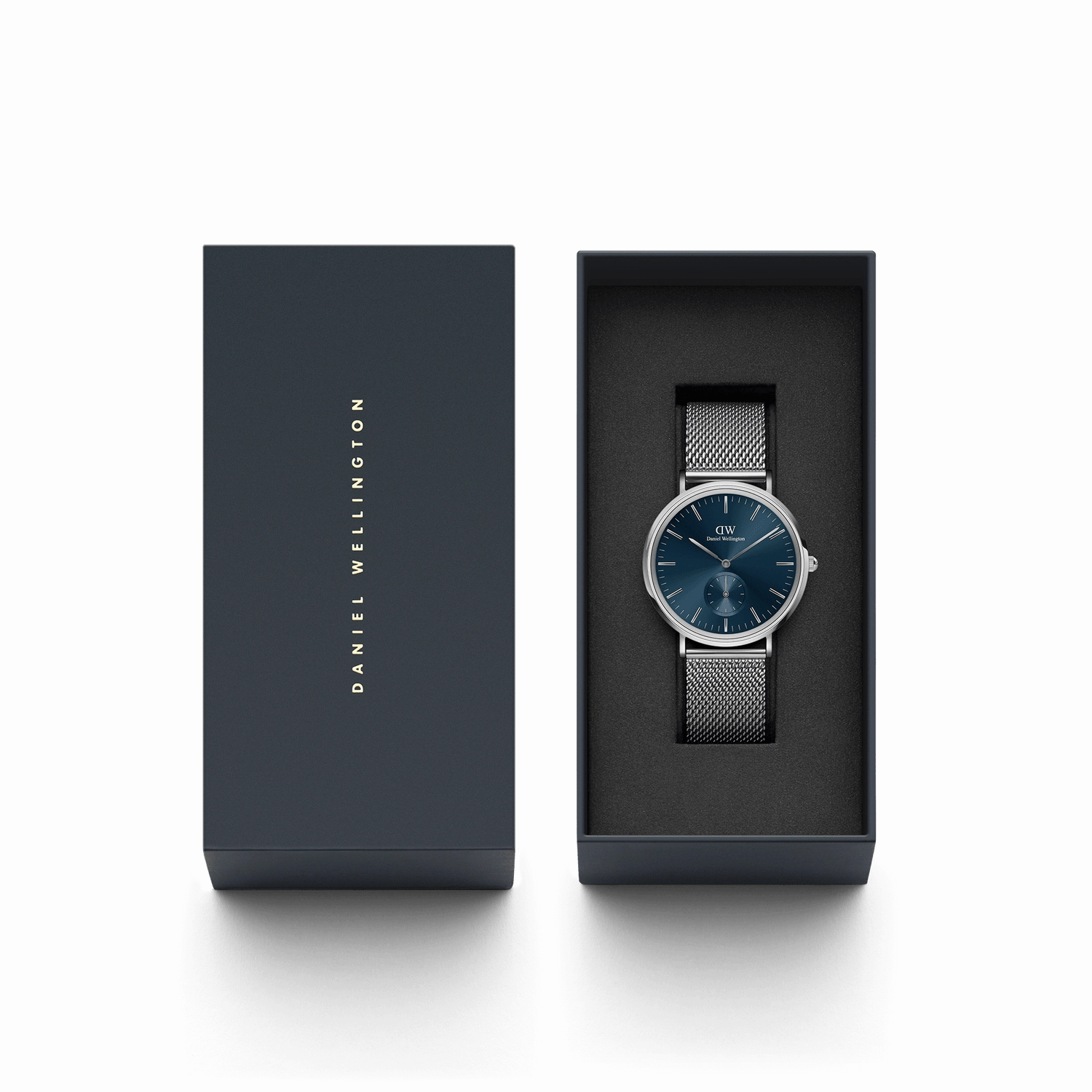 Daniel Wellington Classic Multi-Eye Sterling Arctic Blue Dial Watch DW00100710