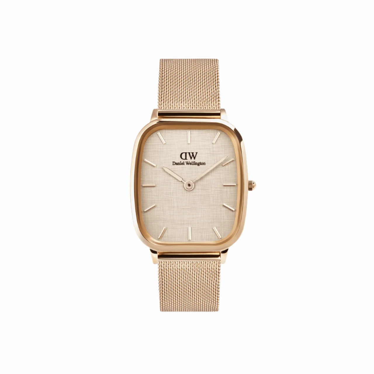 Daniel Wellington Marlon Melrose Vintage Linen Pattern Dial Watch DW00100817