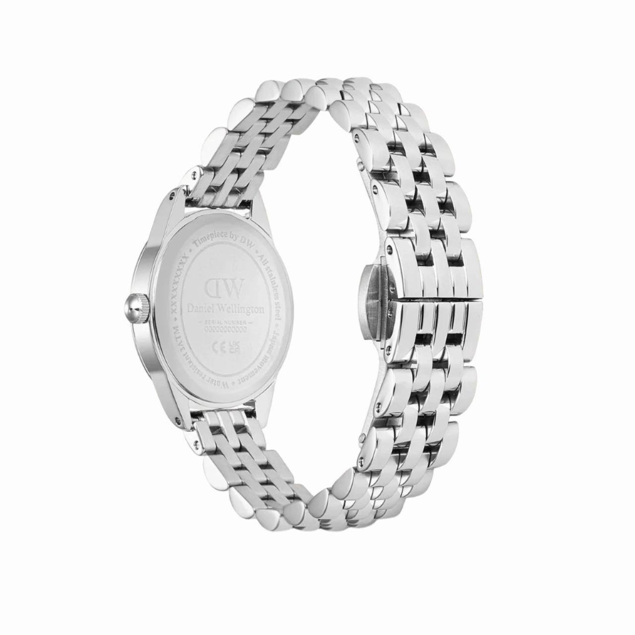 Daniel Wellington Ophelia Mini Beans Link Blue Dial Watch DW00100807