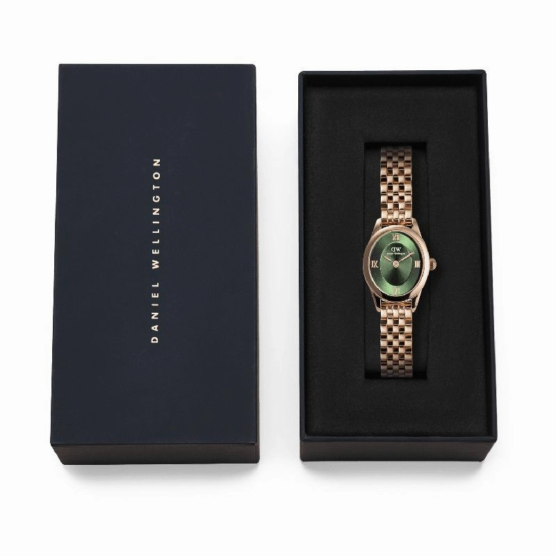 Daniel Wellington Ophelia Mini Emerald Rose Gold