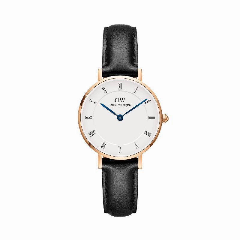 Daniel Wellington Petite Roman Numerals Sheffield Rose Gold 28mm Watch