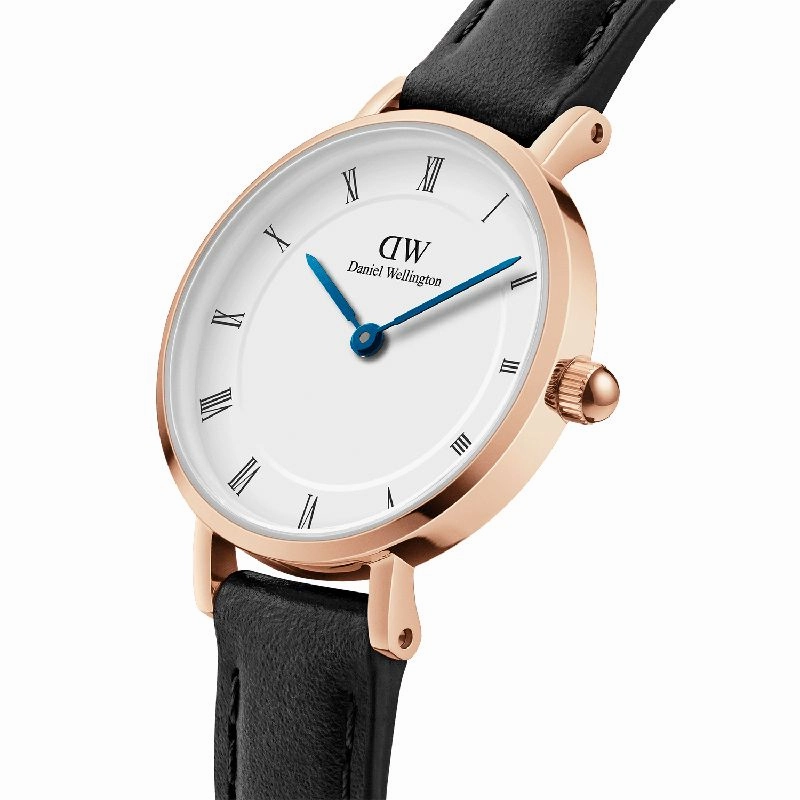 Daniel Wellington Petite Roman Numerals Sheffield Rose Gold 28mm Watch
