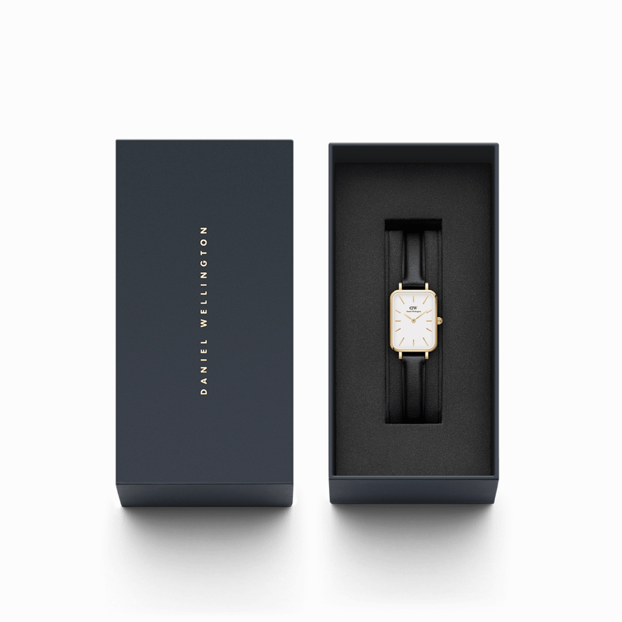 Daniel Wellington Quadro 20x26mm Pressed Sheffield White Dial Watch DW00100559