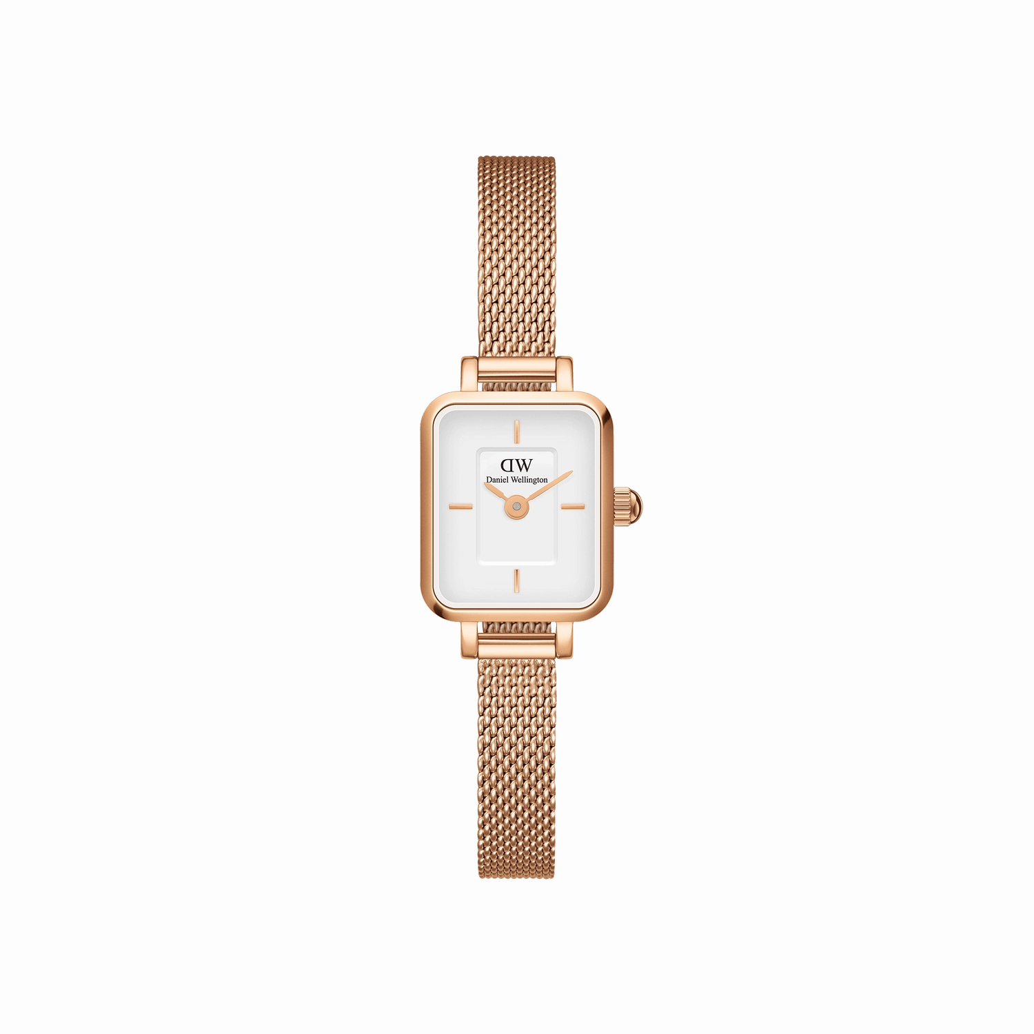 Daniel Wellington Quadro Mini Melrose White Dial Watch DW00100727