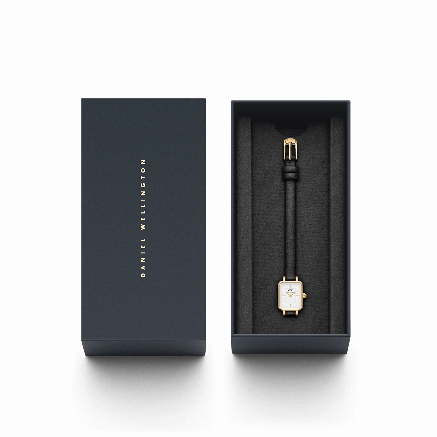 Daniel Wellington Quadro Mini Sheffield Gold Watch DW00100729