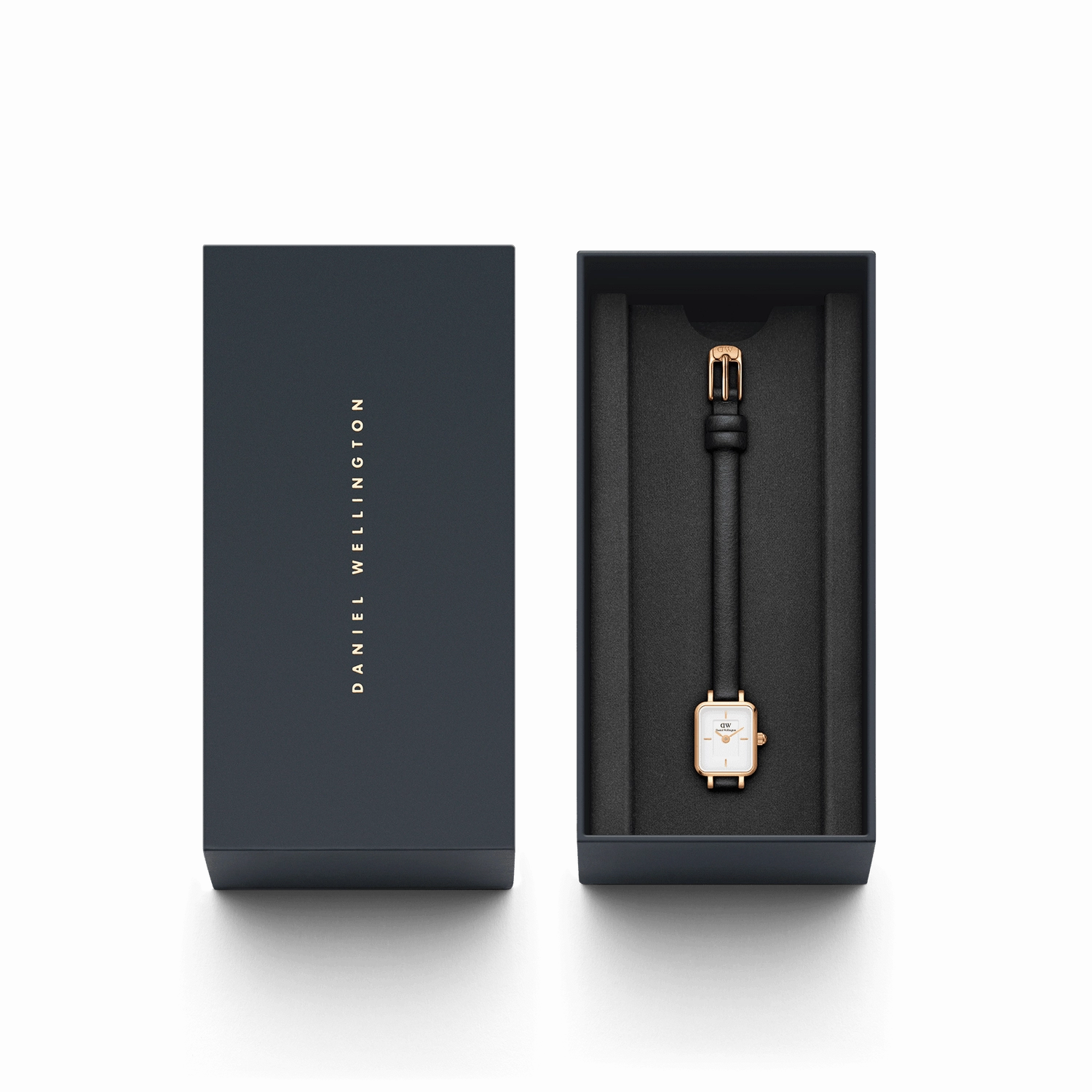 Daniel Wellington Quadro Mini Sheffield Rose Gold Watch DW00100728
