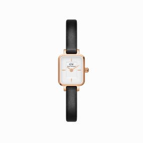 Daniel Wellington Quadro Mini Sheffield Rose Gold Watch DW00100728