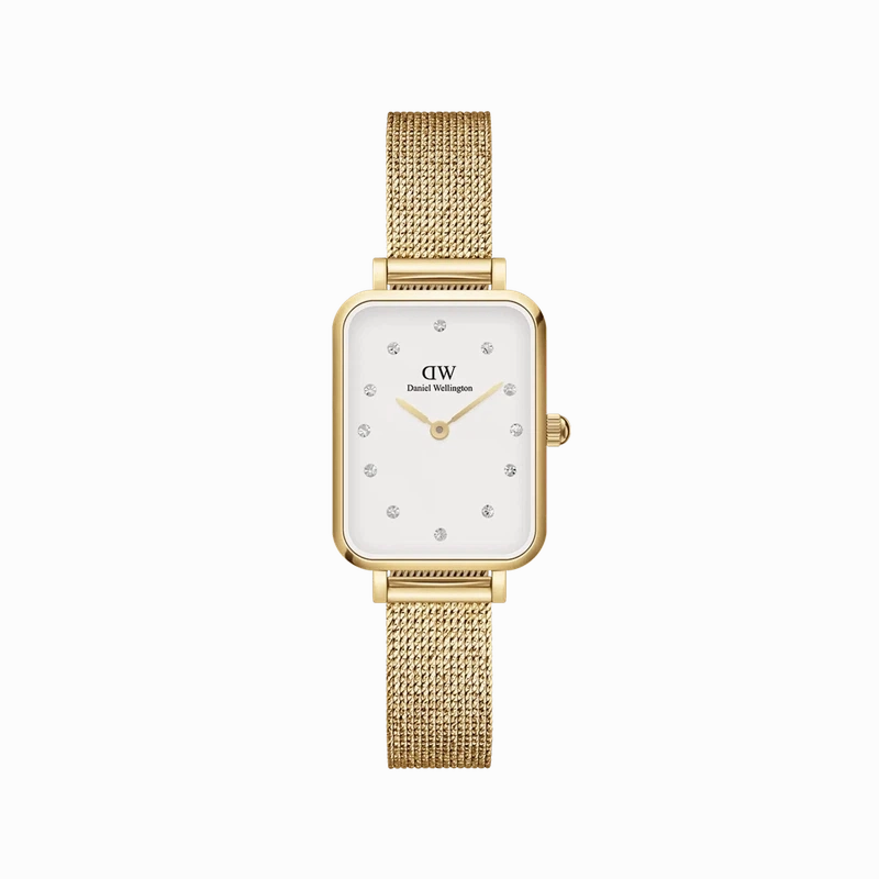 Daniel Wellington Quadro Pressed Evergold Watch 20x26mm