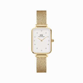 Daniel Wellington Quadro Pressed Evergold Watch 20x26mm