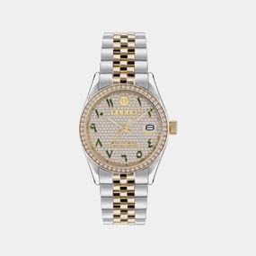 Date Superlative Women's Silver Analog Stainless Steel Watch PWYAA0823