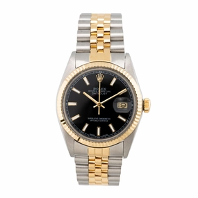 Datejust 36mm Black Dial 1985 - 16013