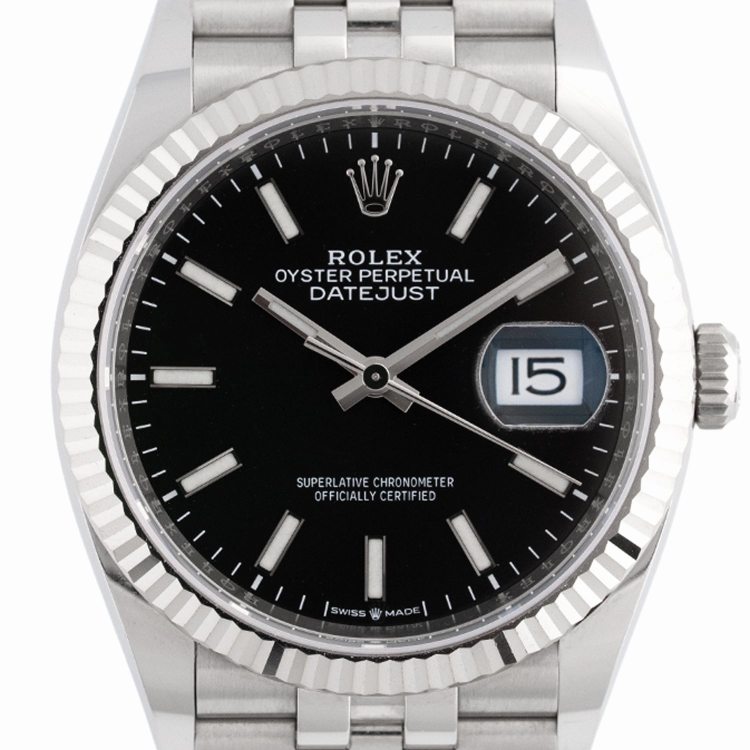 Datejust 36mm Black Dial 2019 Jubilee - 126234