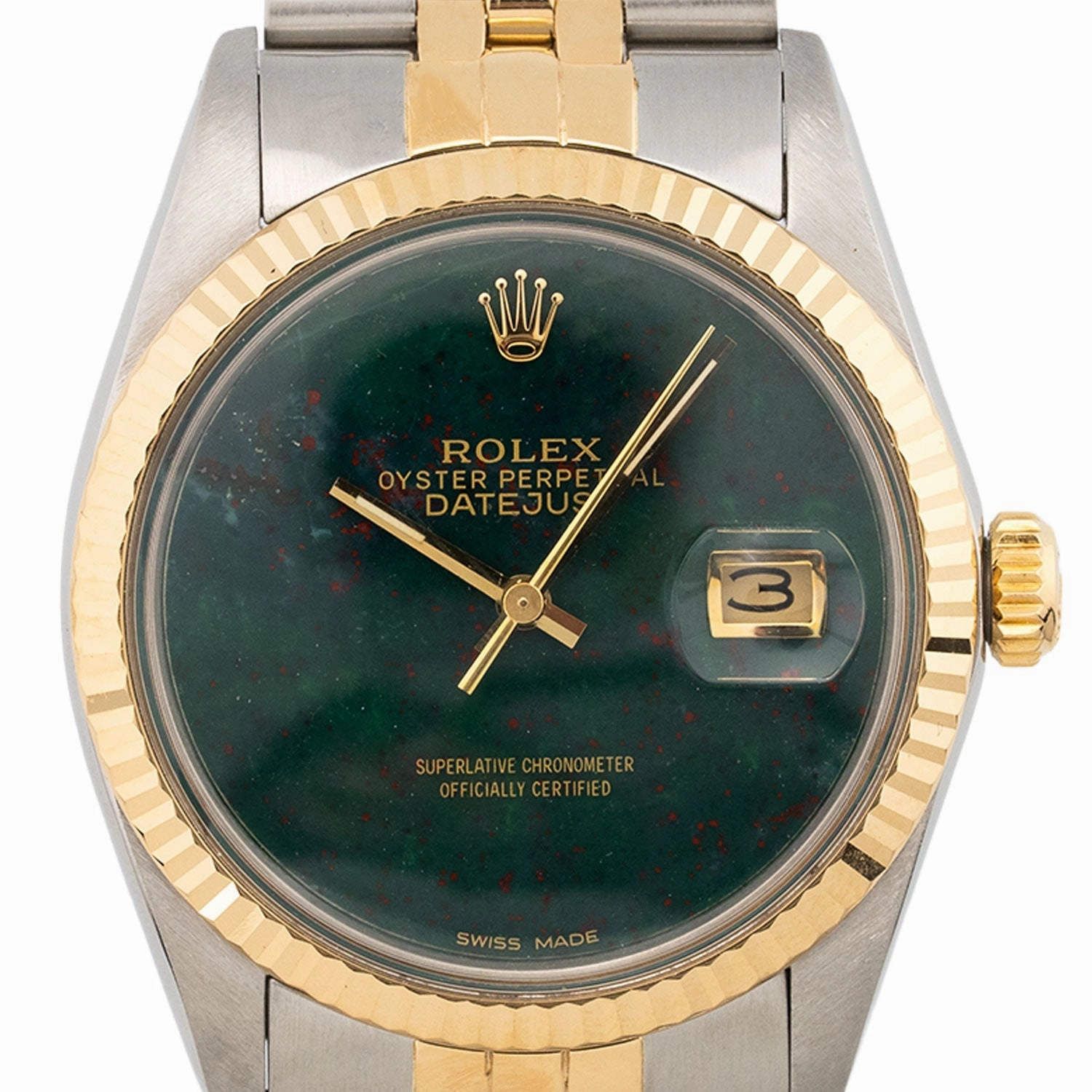 Datejust 36mm Bloodstone Dial 1986 - 16013