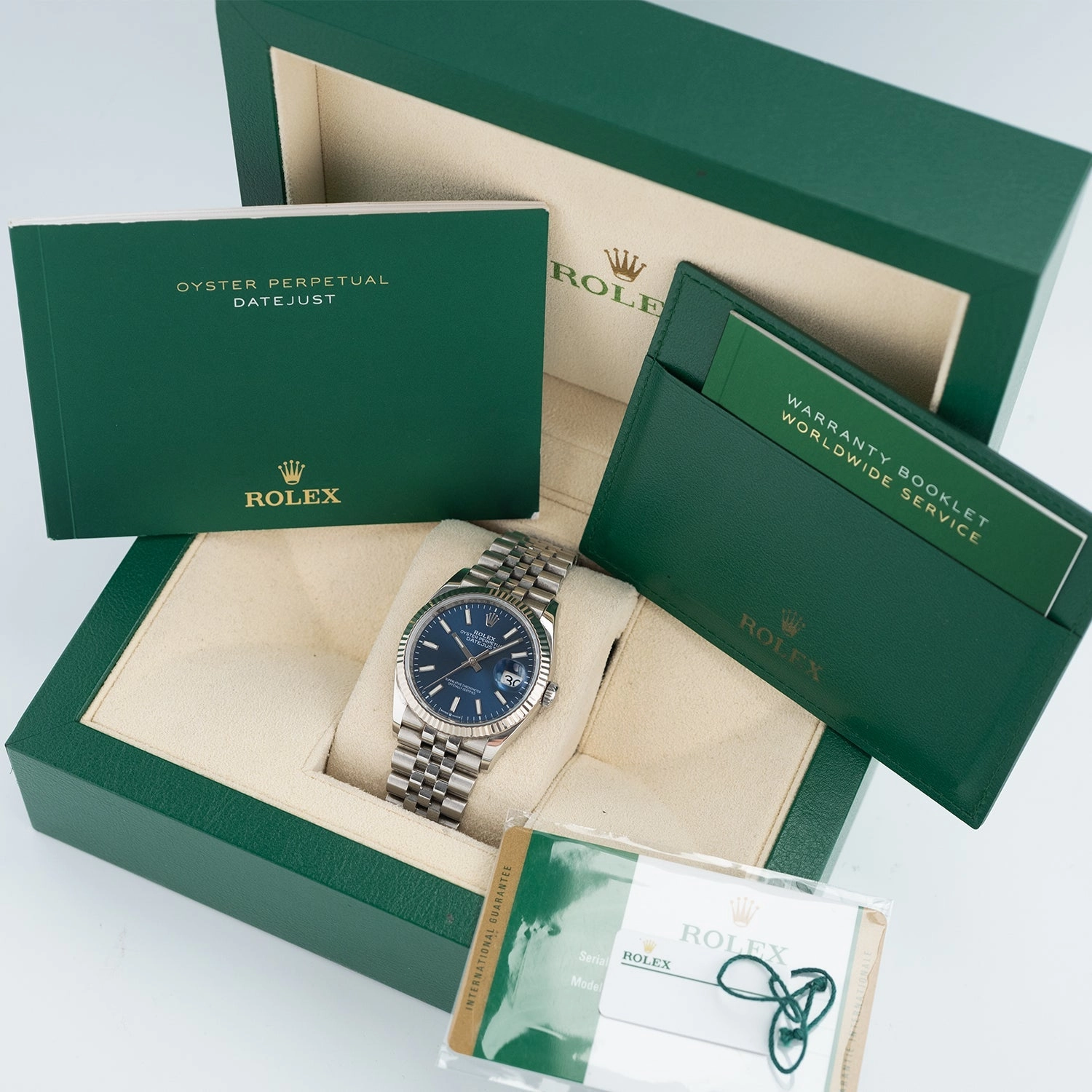 Datejust 36mm Blue Dial 2020 Jubilee - 126234