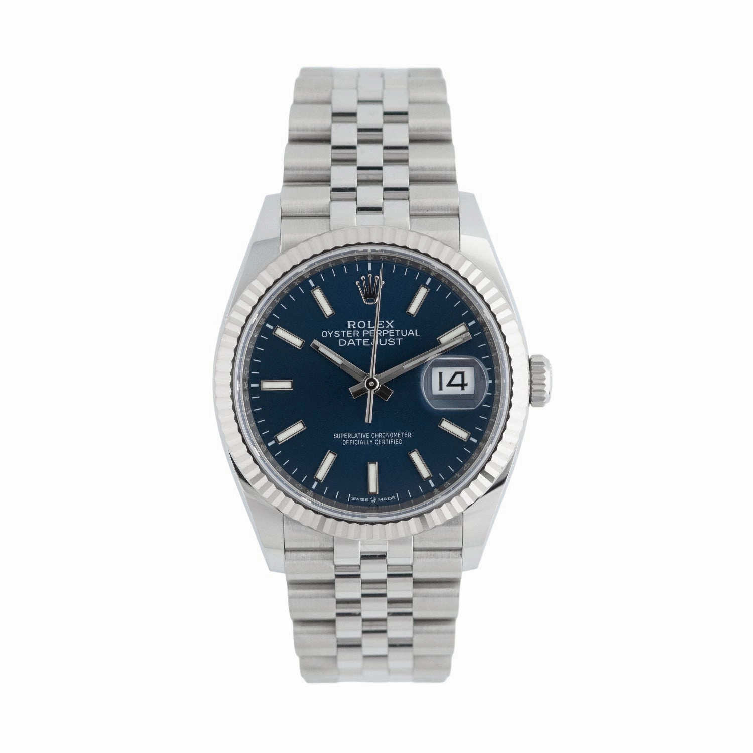 Datejust 36mm Blue Dial 2021 Jubilee - 126234