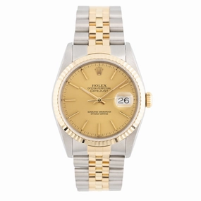 Datejust 36mm Golden Dial 1989 - 16233