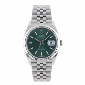 Datejust 36mm Green Dial 2022 Jubilee - 126234