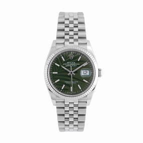Datejust 36mm Green Palm Dial 2022 Jubilee - 126234
