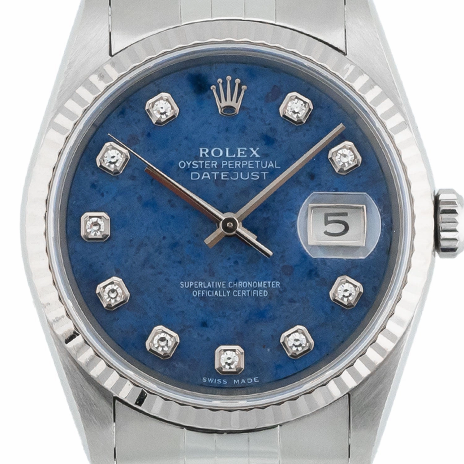 Datejust 36mm Sodalite Diamond Dial 2002 - 16234