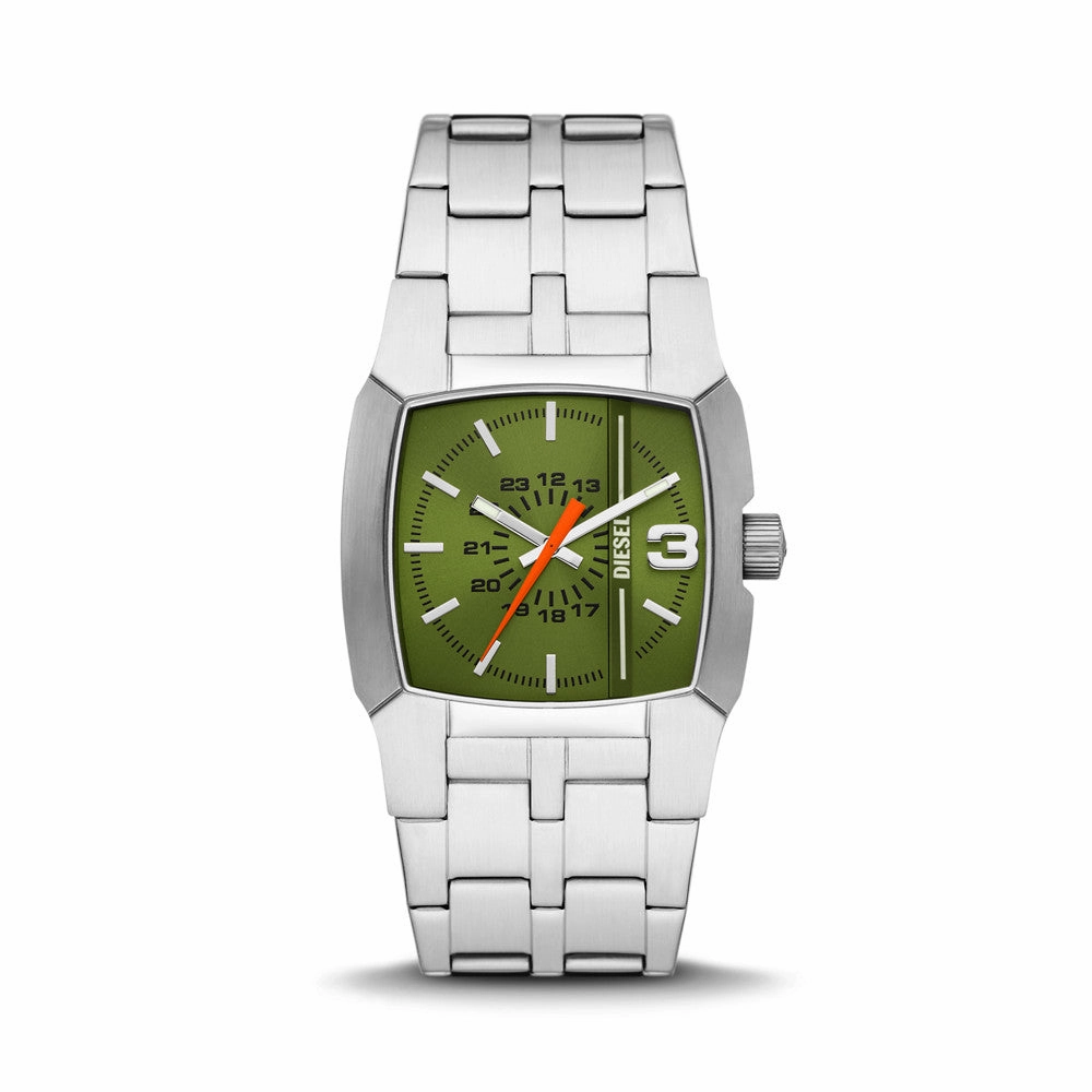 Diesel Cliffhanger Three-Hand Stainless Steel Watch DZ2150
