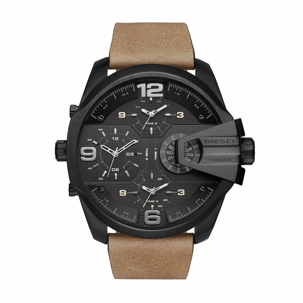 DIESEL DZ7390 Uber Chief 4 Time Zones Oversized Men's Watch