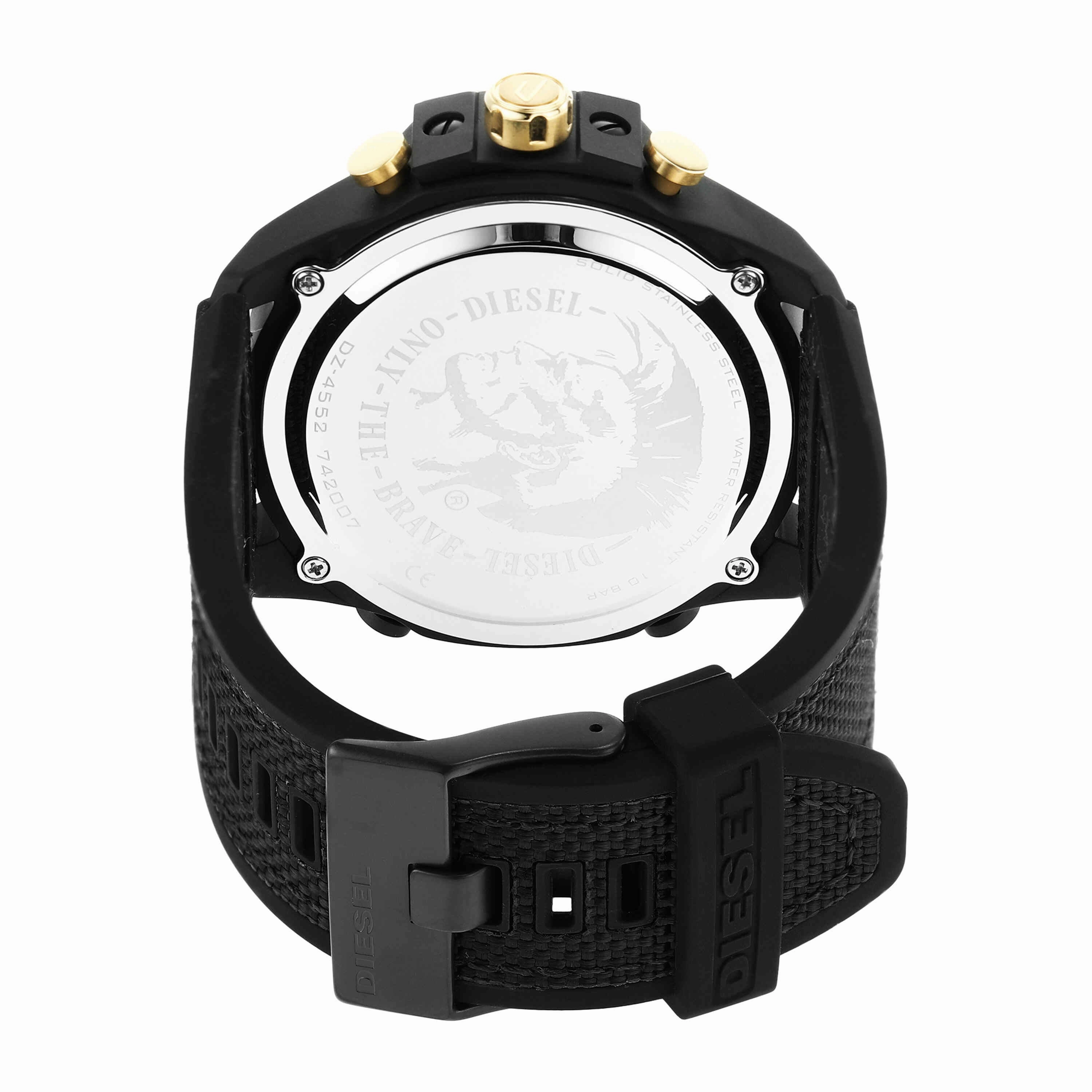 Diesel Mega Chief Black Analogue-Digital Watch DZ4552