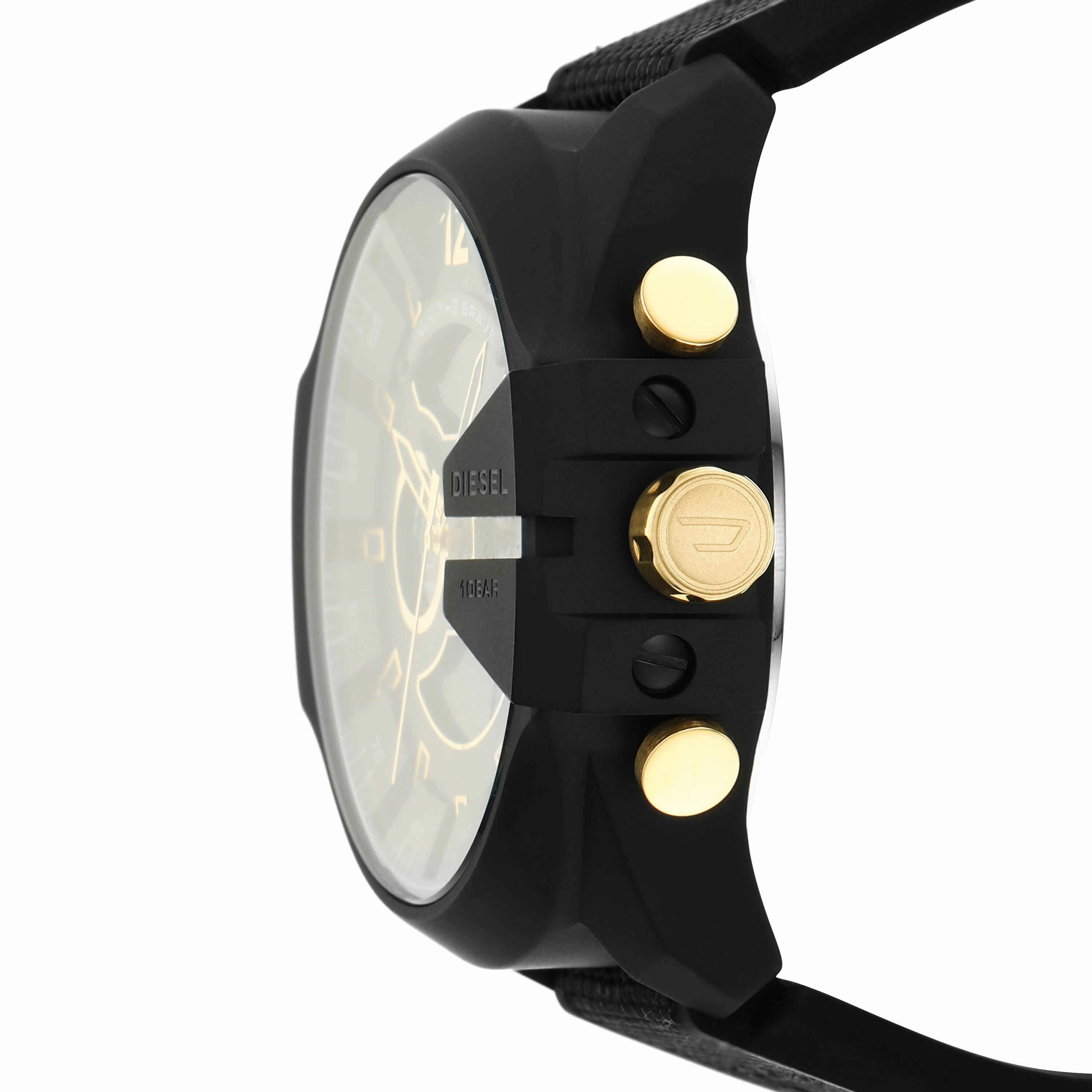 Diesel Mega Chief Black Analogue-Digital Watch DZ4552