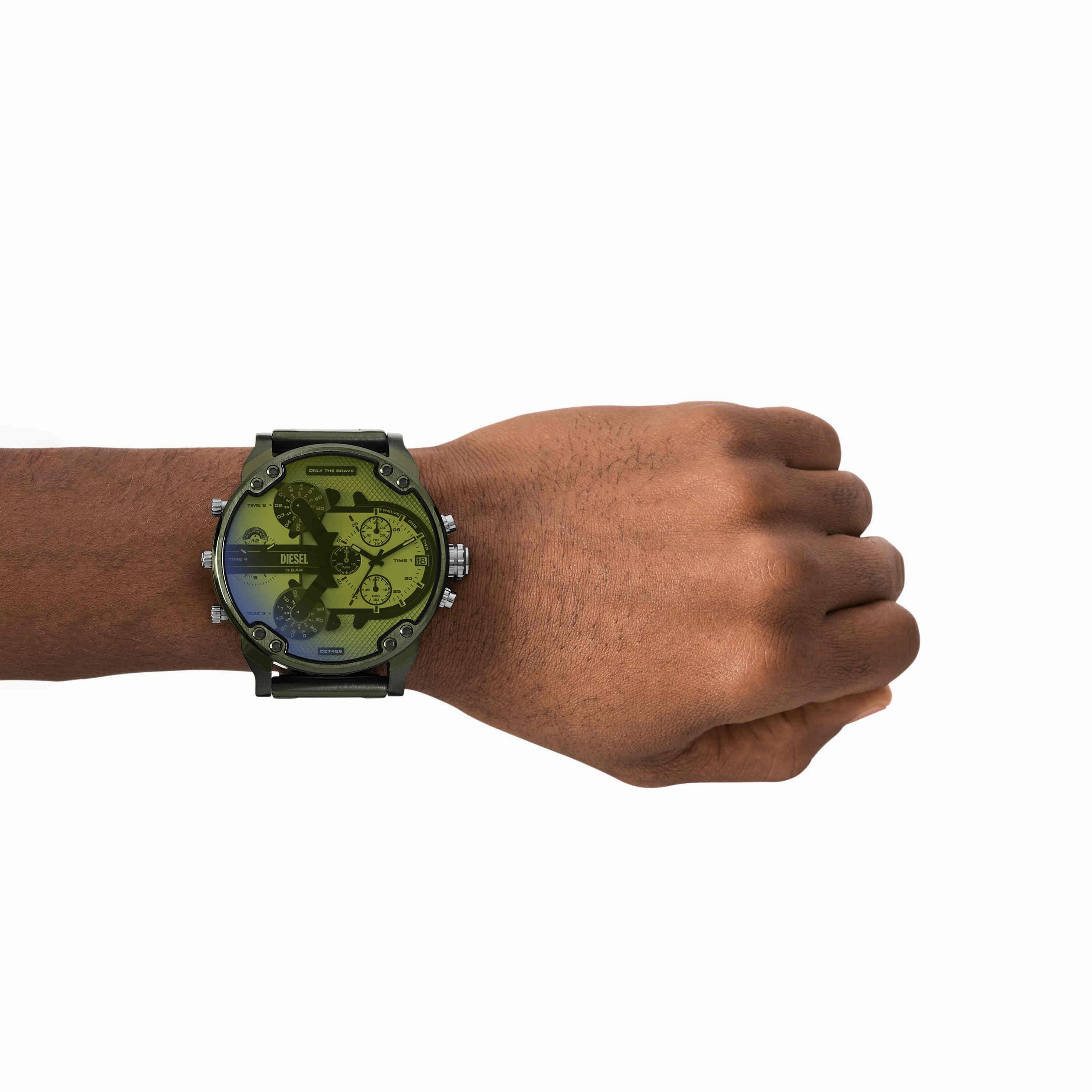 Diesel Mr. Daddy 2 Green Chronograph Watch DZ7485