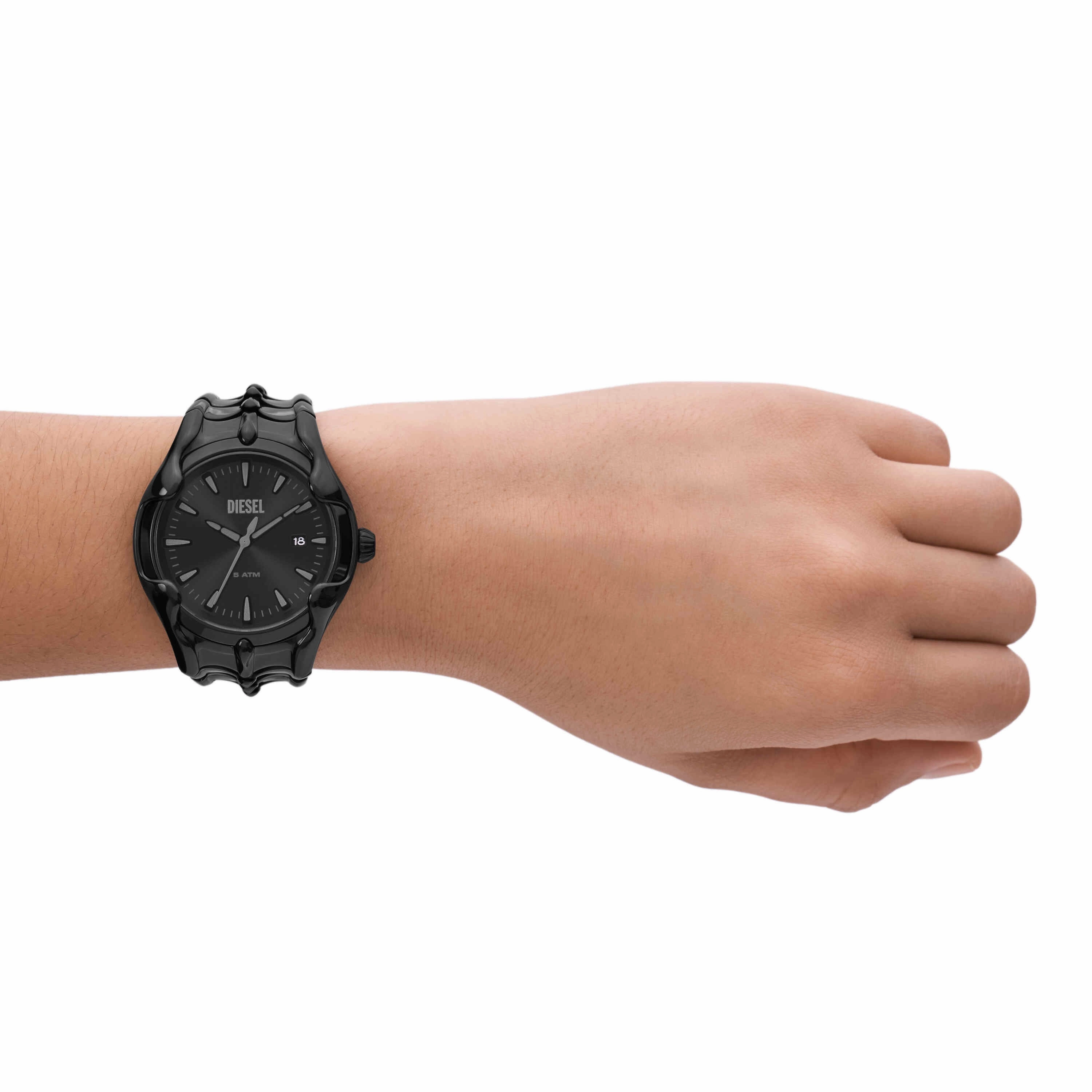 Diesel Vert Black Analogue Watch DZ2187