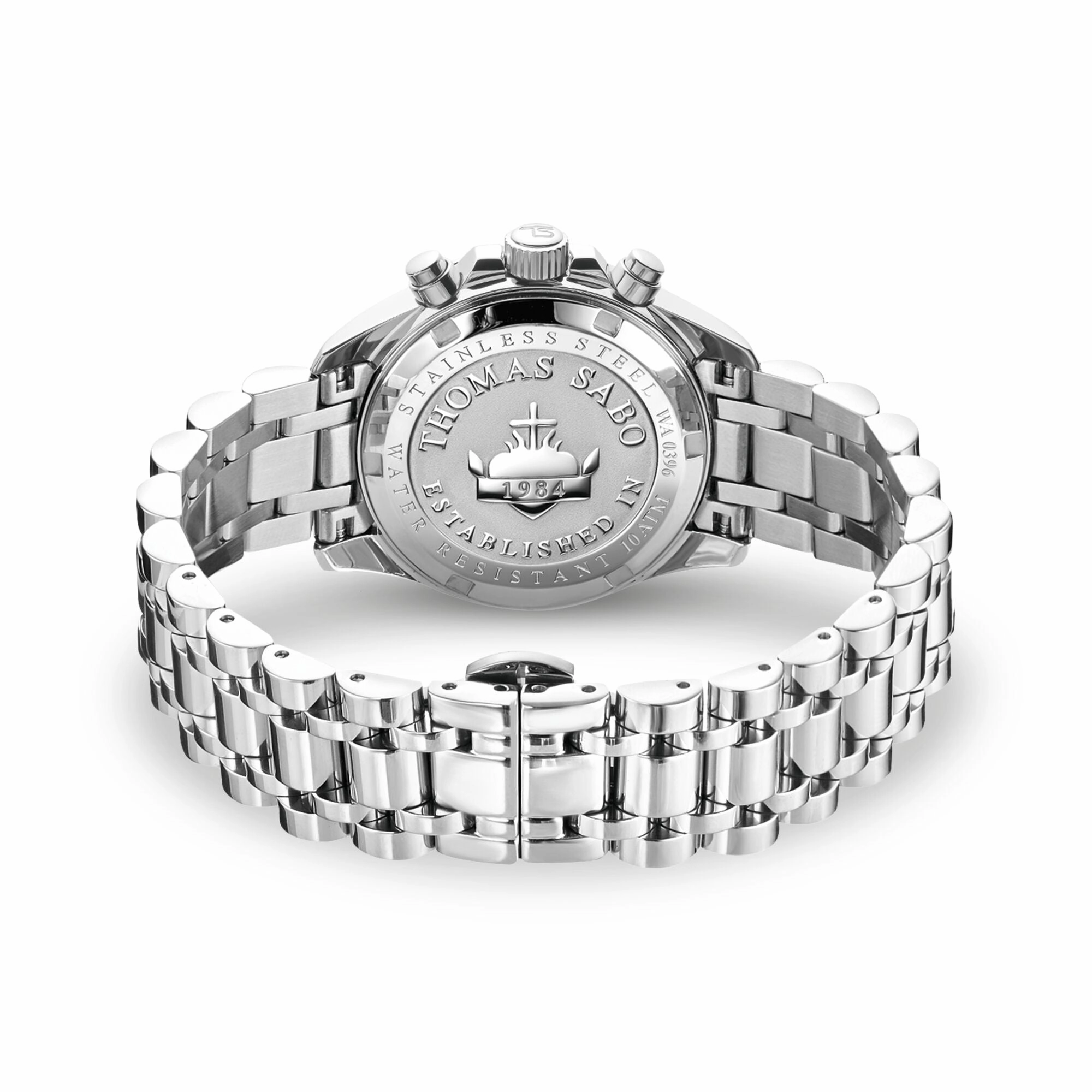 Divine Chrono Watch with dial in black