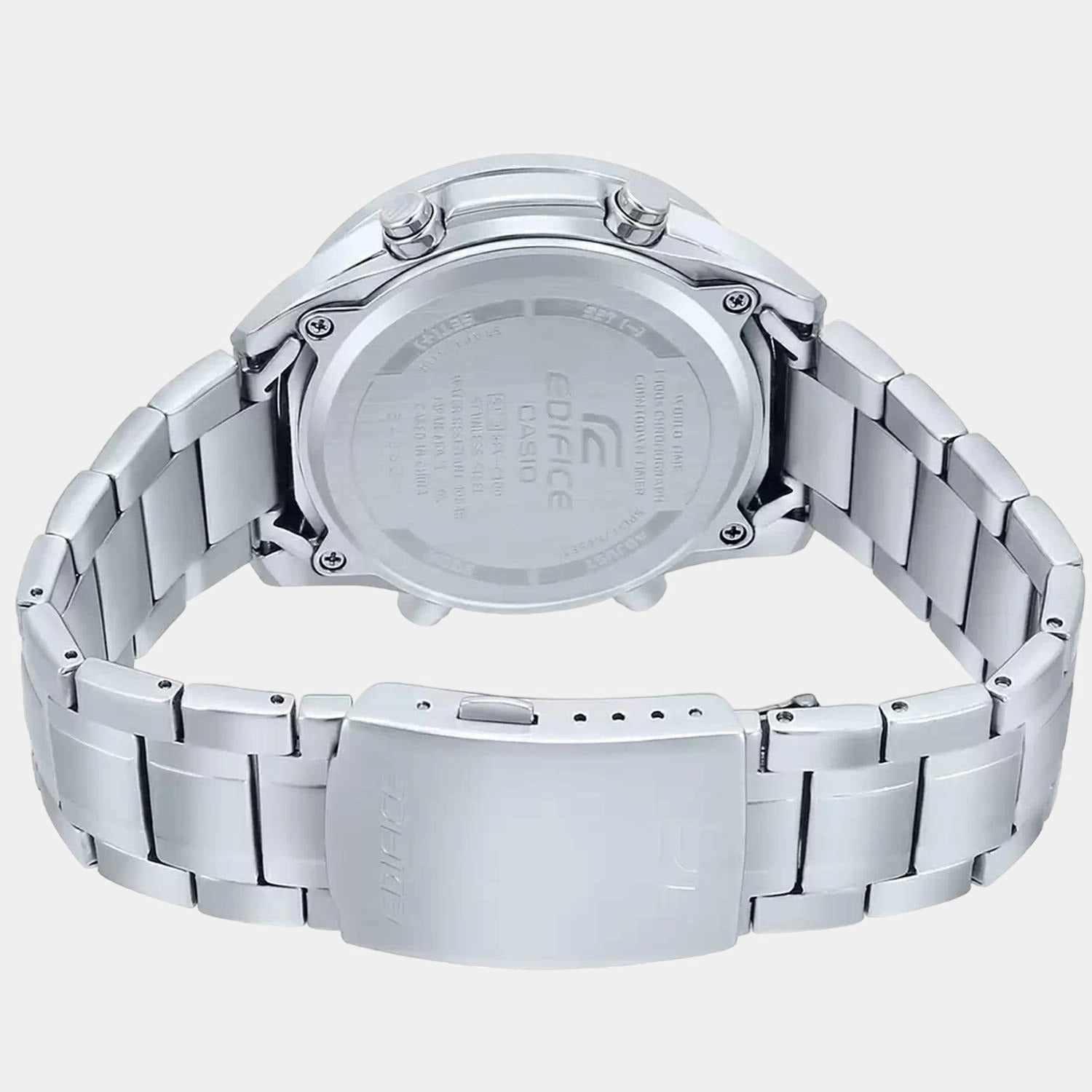 Edifice Men's Analog Stainless Steel Watch EX438 - EFV-C100D-1AVDF