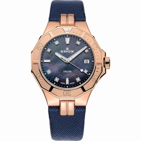 Edox Delfin The Original Analogue Women's Watch 5302037RCNANR