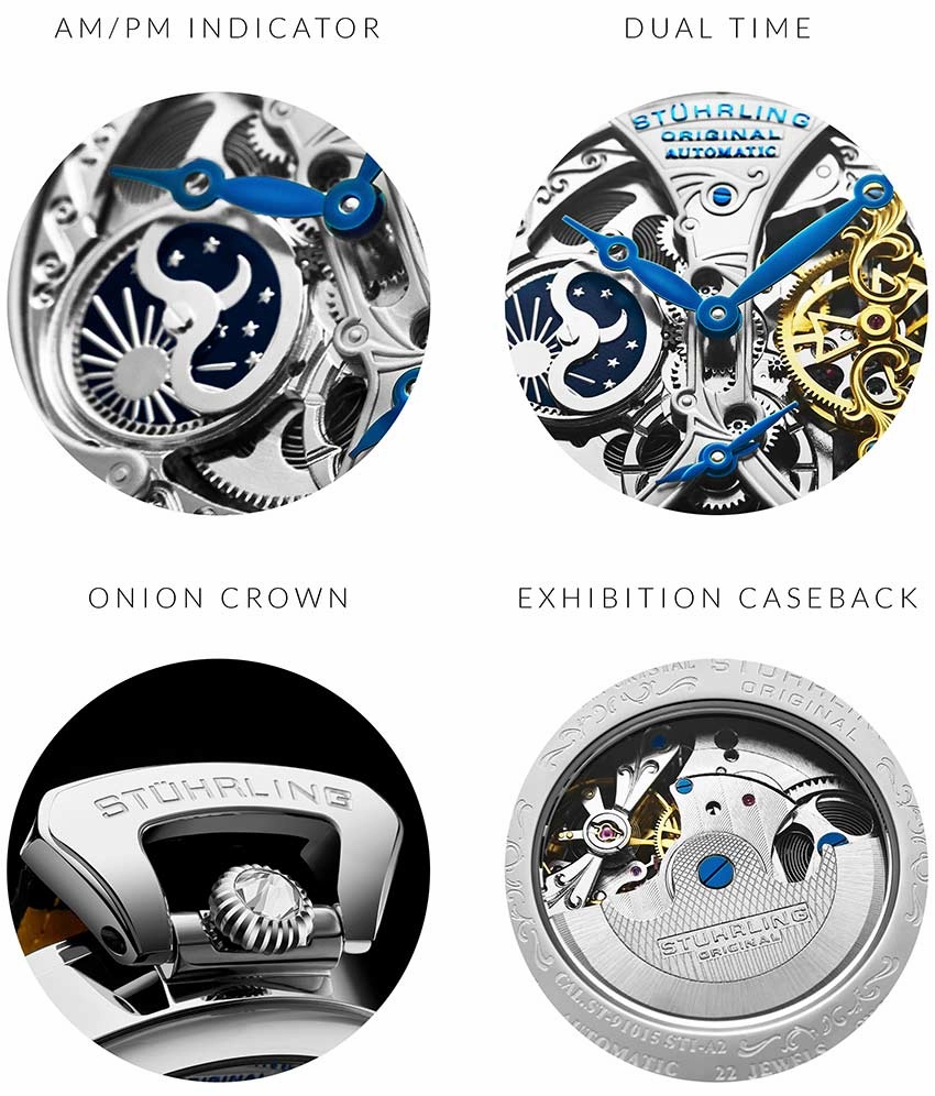 Emperor's Grand DT 127A2 Automatic 46mm Skeleton