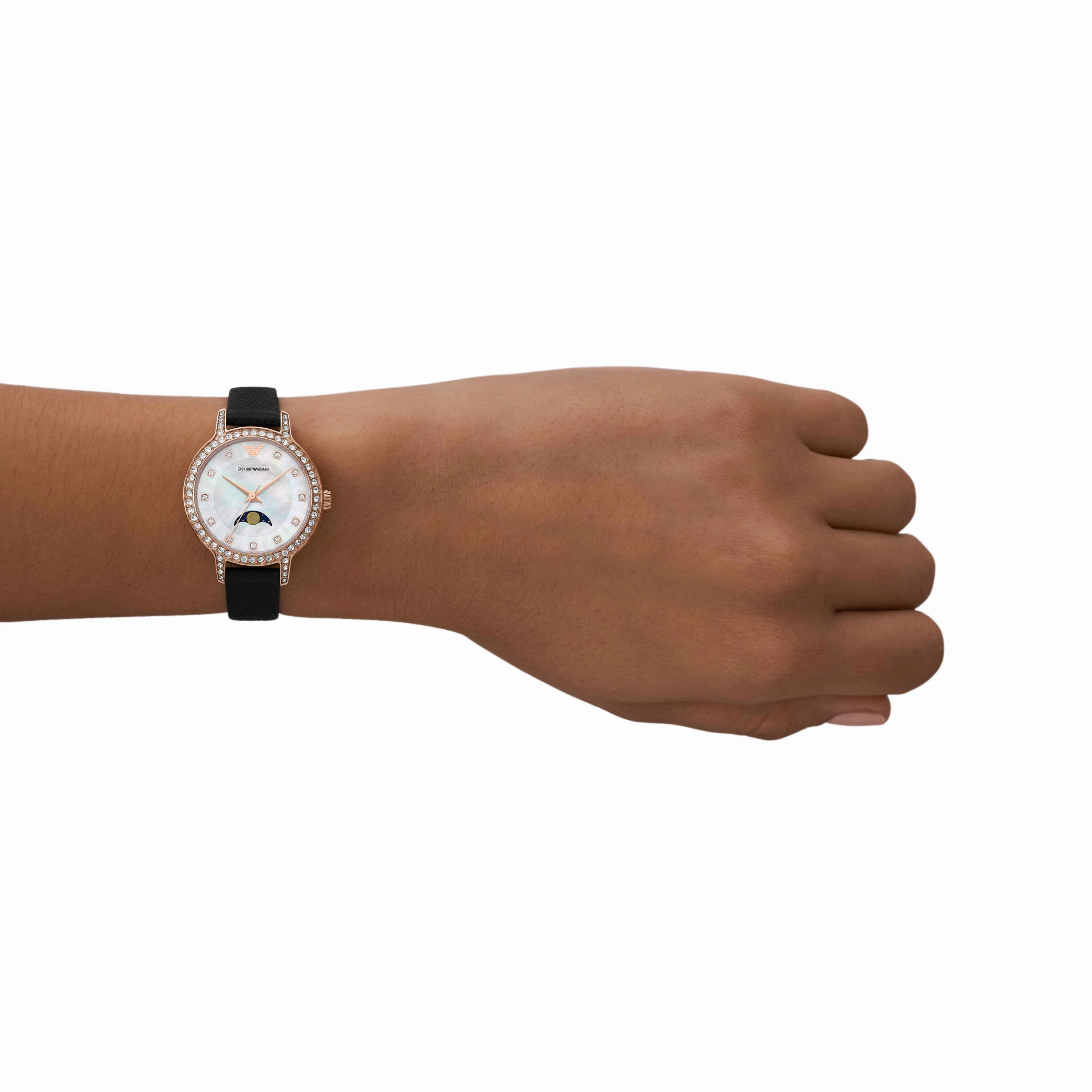 Emporio Armani  Black Analogue Watch AR11514