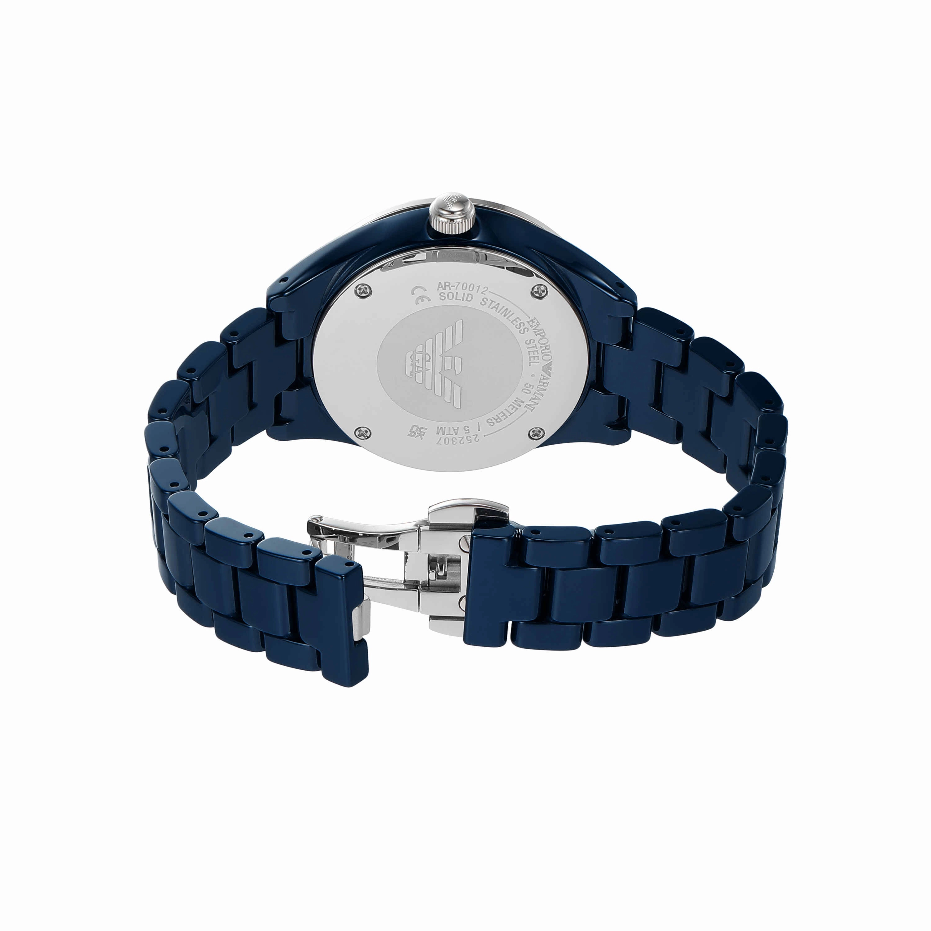 Emporio Armani Blue Analogue Watch AR70012