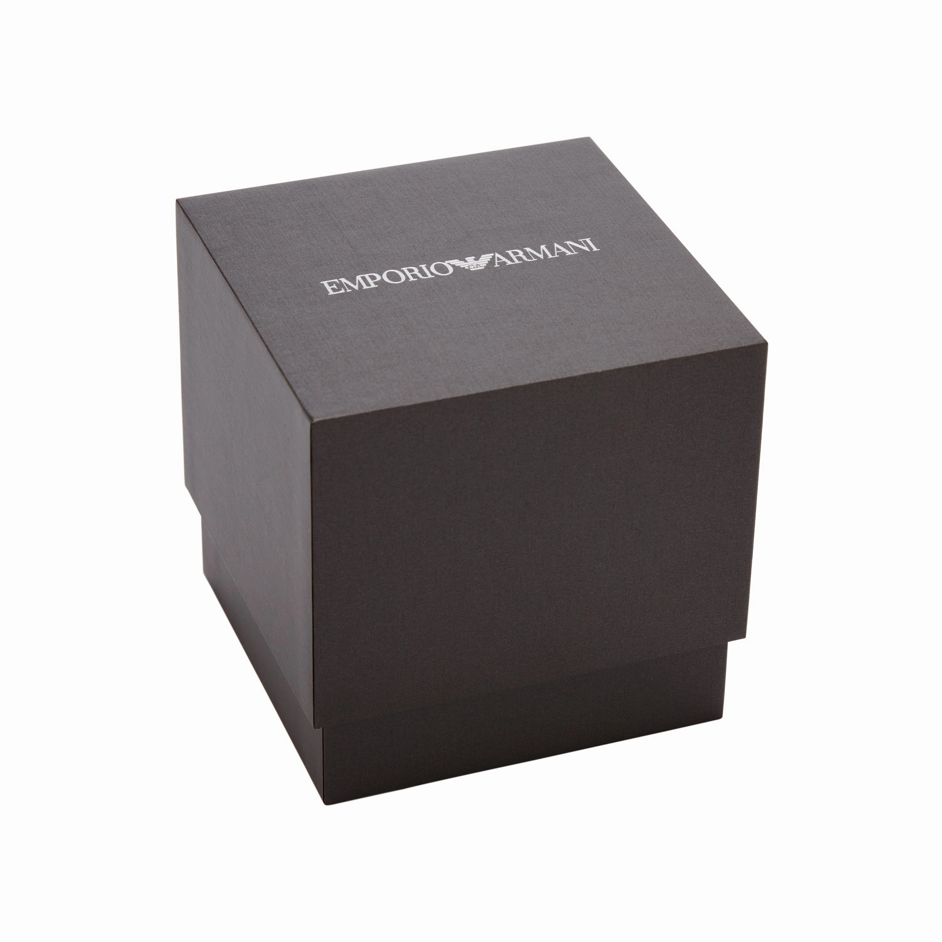 Emporio Armani Chronograph Black Dial Stainless Steel Watch AR11678